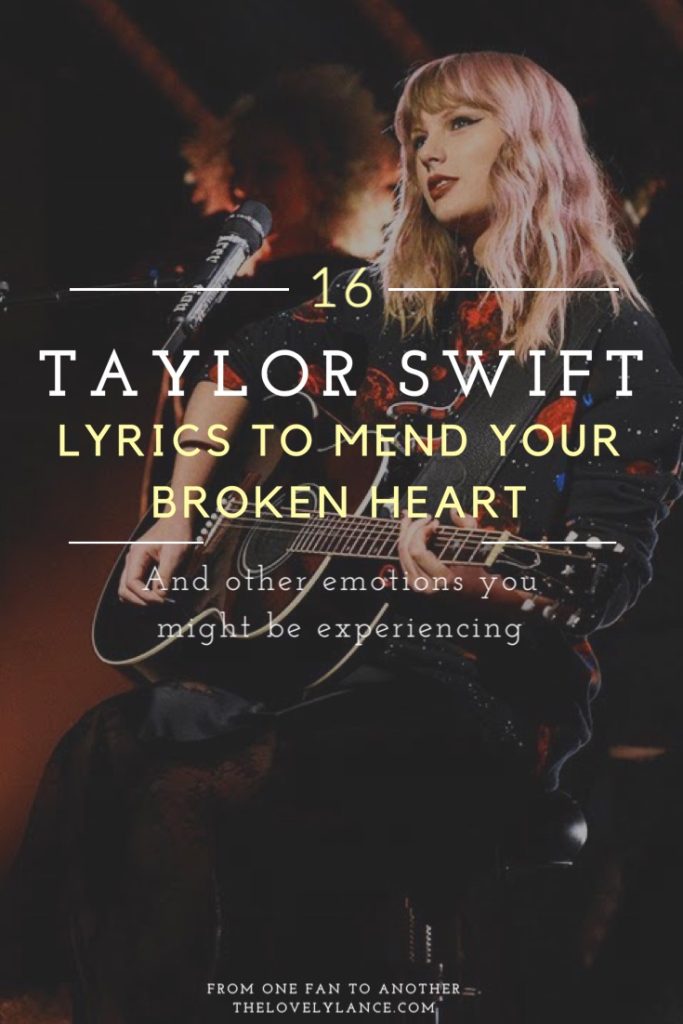 Best Taylor Swift Lyrics for Every Occasion The Lovely Lance